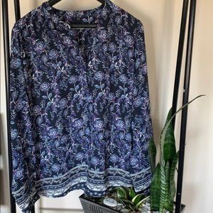 Blouse from SIMONS sz XXL Blue